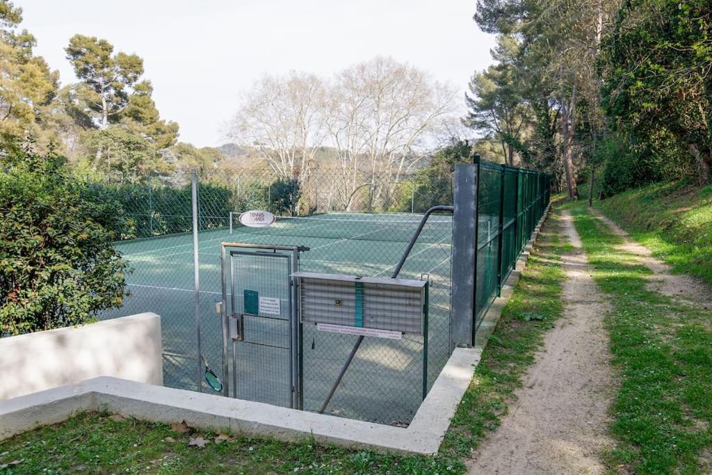 Domaine Des Palmiers - Piscine- Parking - Tennis - Clim คานส์ ภายนอก รูปภาพ