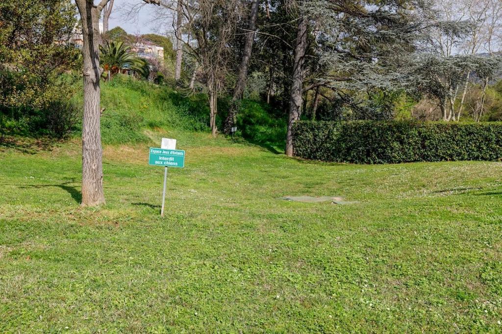 Domaine Des Palmiers - Piscine- Parking - Tennis - Clim คานส์ ภายนอก รูปภาพ